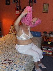 This housewife loves showing off her assets